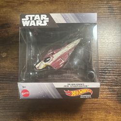 Hot Wheels Star Wars Obi-Wan Kenobi’s Jedi Starfighter 1:64 Starships Select #32