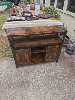 Rustic Bar Table