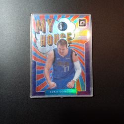 2021-22 Donruss Optic - "My House" Insert (Purple Prizm) Luka Doncic