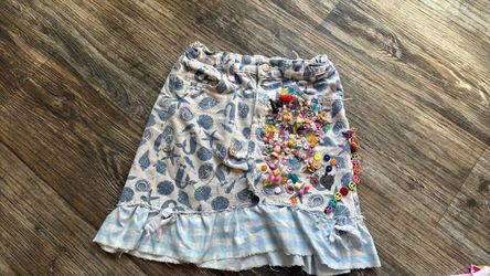 Hand sewn bedazzled skirt 12 years