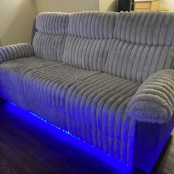 New Sofa  Recliner With lED  ask For Details 