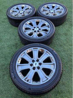 Chevy Silverado 22 inches rims original rims Chevy 22
