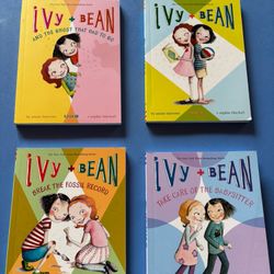 Ivy & Bean Children’s Chapter Books (4)