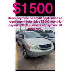 2008 Lexus No Credit Application 