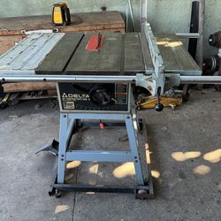 Contractor table saw