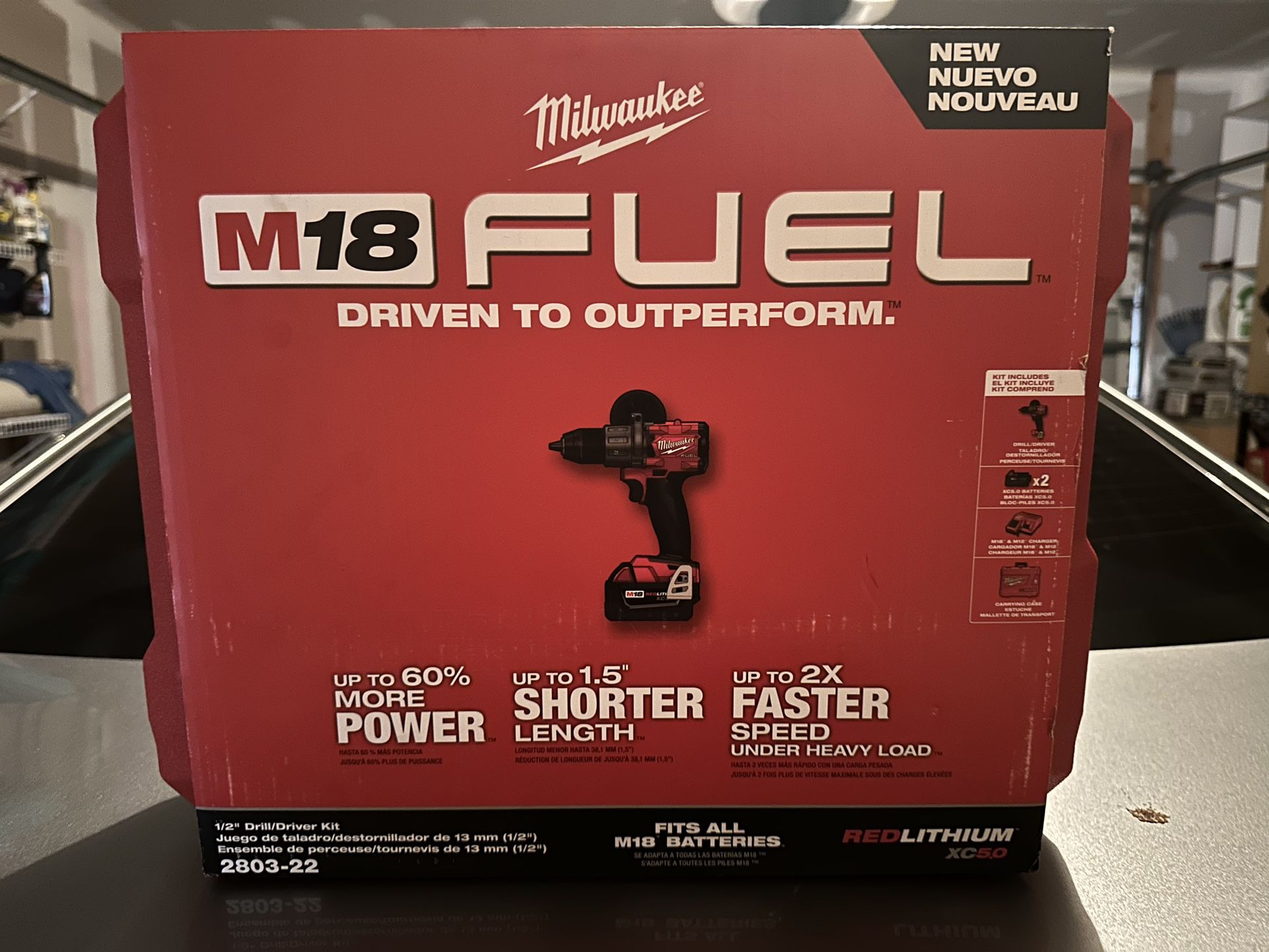 M18 Milwaukee Hammer Drill/driver 