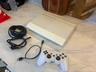 PS3 super slim white