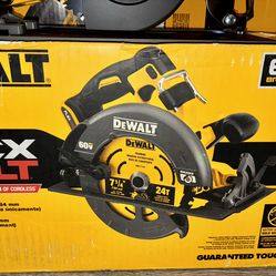 Dewalt 7-1/4” Circular Saw 60v Brushless   (Tool Only)