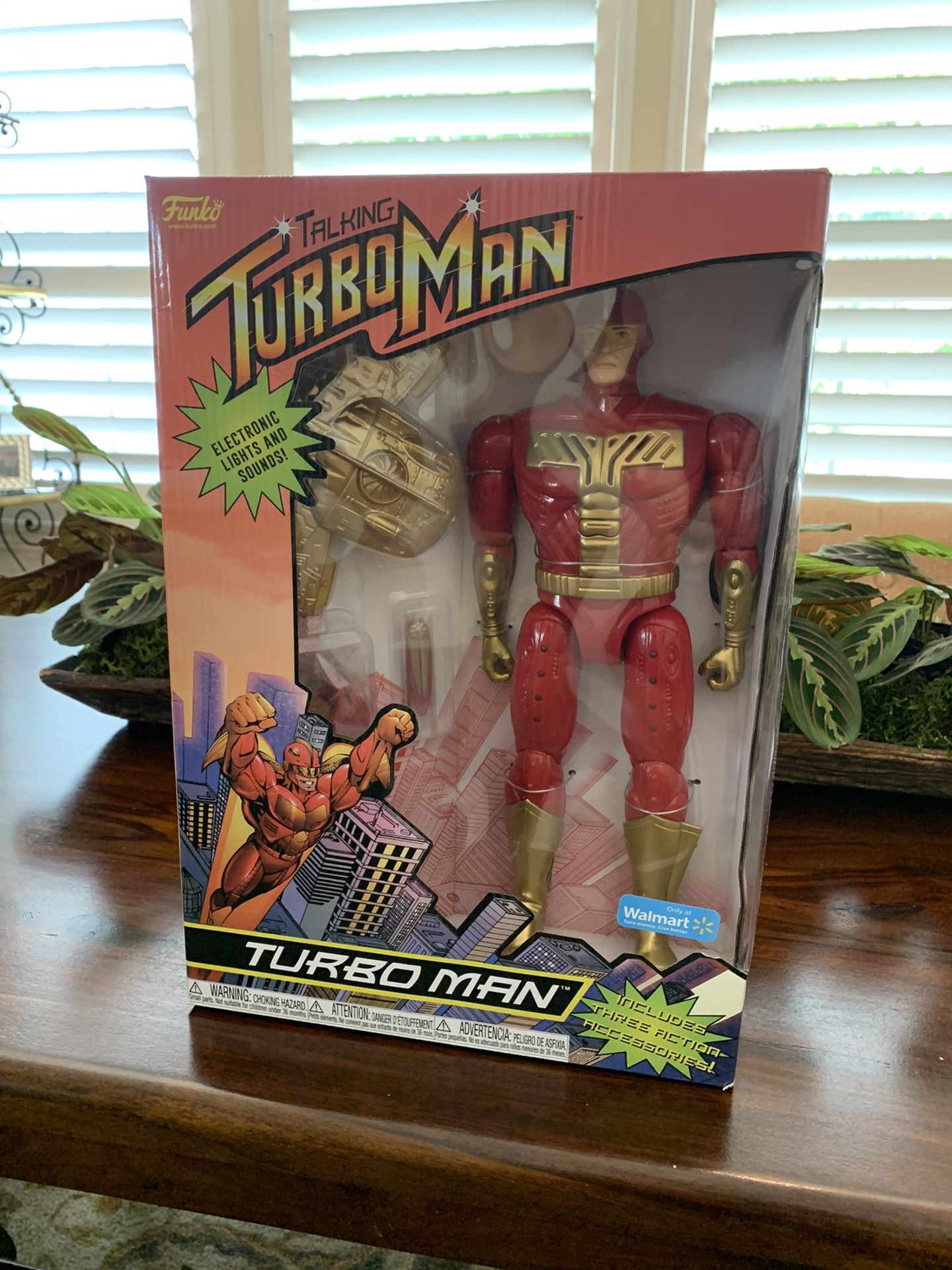 Funko Turbo Man Walmart Exclusive Action Figure