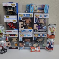 Funkos And Graded Comics