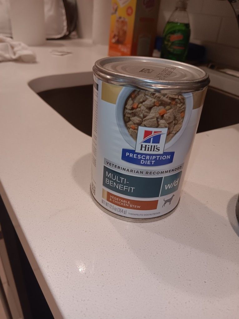 Hills Prescription W/d Dog Food Vegetables Stew 