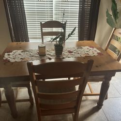 Breakfast Nook table W/4 chair1 JUST FOR YOU!!