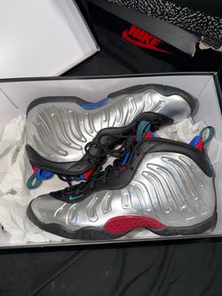 Nike Air Foamposite One Silver Sneakers