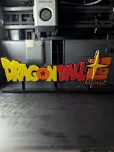 Dragon Ball Super Z Gt Logo Display Sign