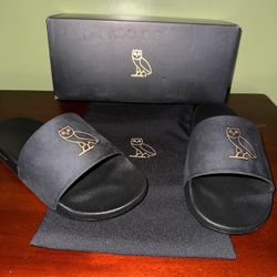 Drake OVO OG Owl Slides   Size 9