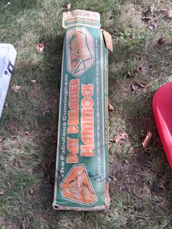 Vintage hammock