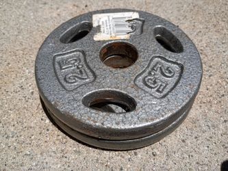 2.5 lb weight plate pair