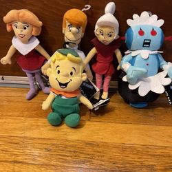 Warner Bros Store Bean Bag Plush Jetsons George Rosie Jane  Judy