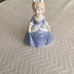 Vintage Blue China Bell