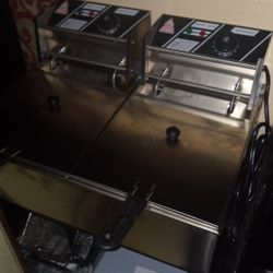New Double Deep Fryer