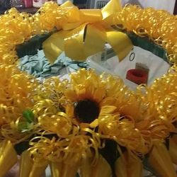 flower and ribbon memorial arrangements, Wetmore And Flowing Wells 5 2 0 3 3 0 1 0 2 7 Text Me For More Inf.9