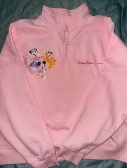 Pink Disneyland Sweatshirt for Women by Stoney Clover Lane (size 1X)