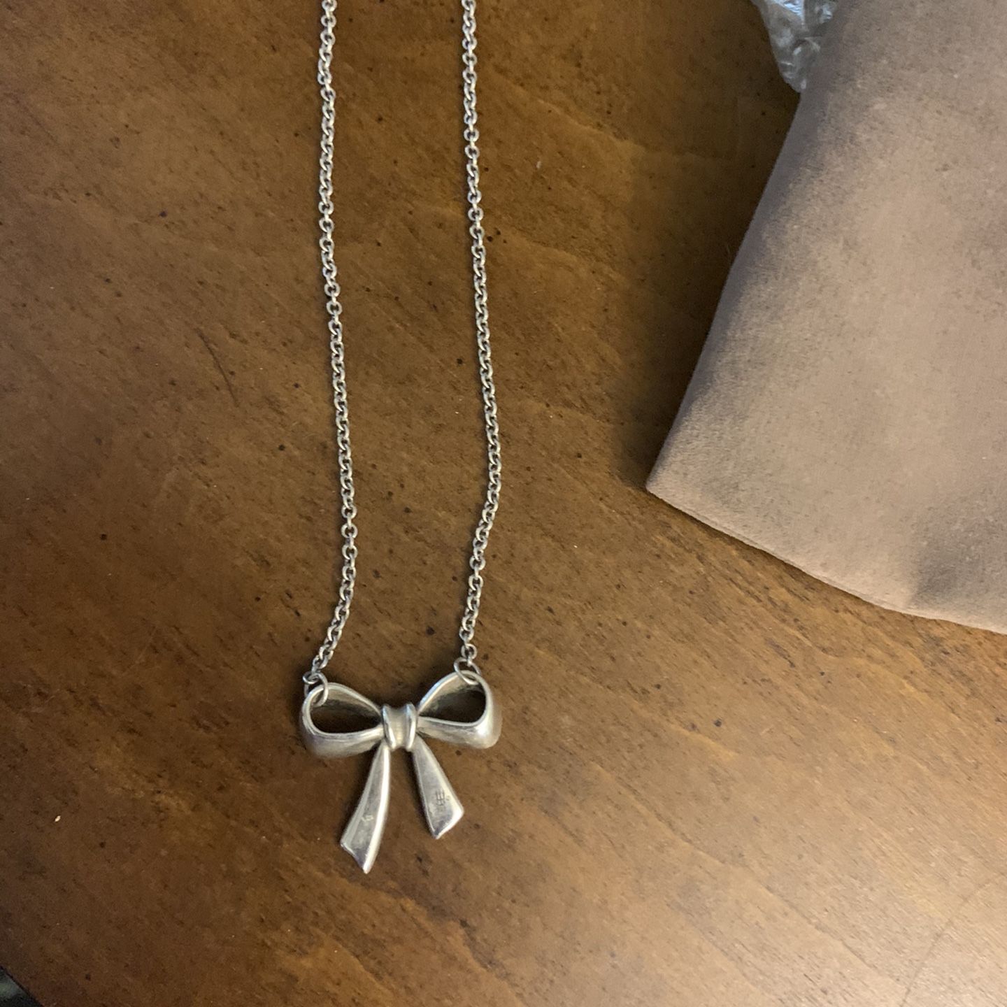 James avery on sale bow necklace