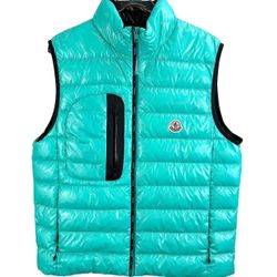 Moncler Puffer Vest Teal