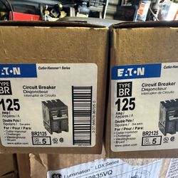 Eaton 125 Amp Brakers