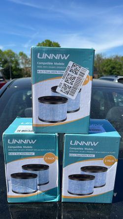 Three LINNIW HEPA Air Purifier Filters