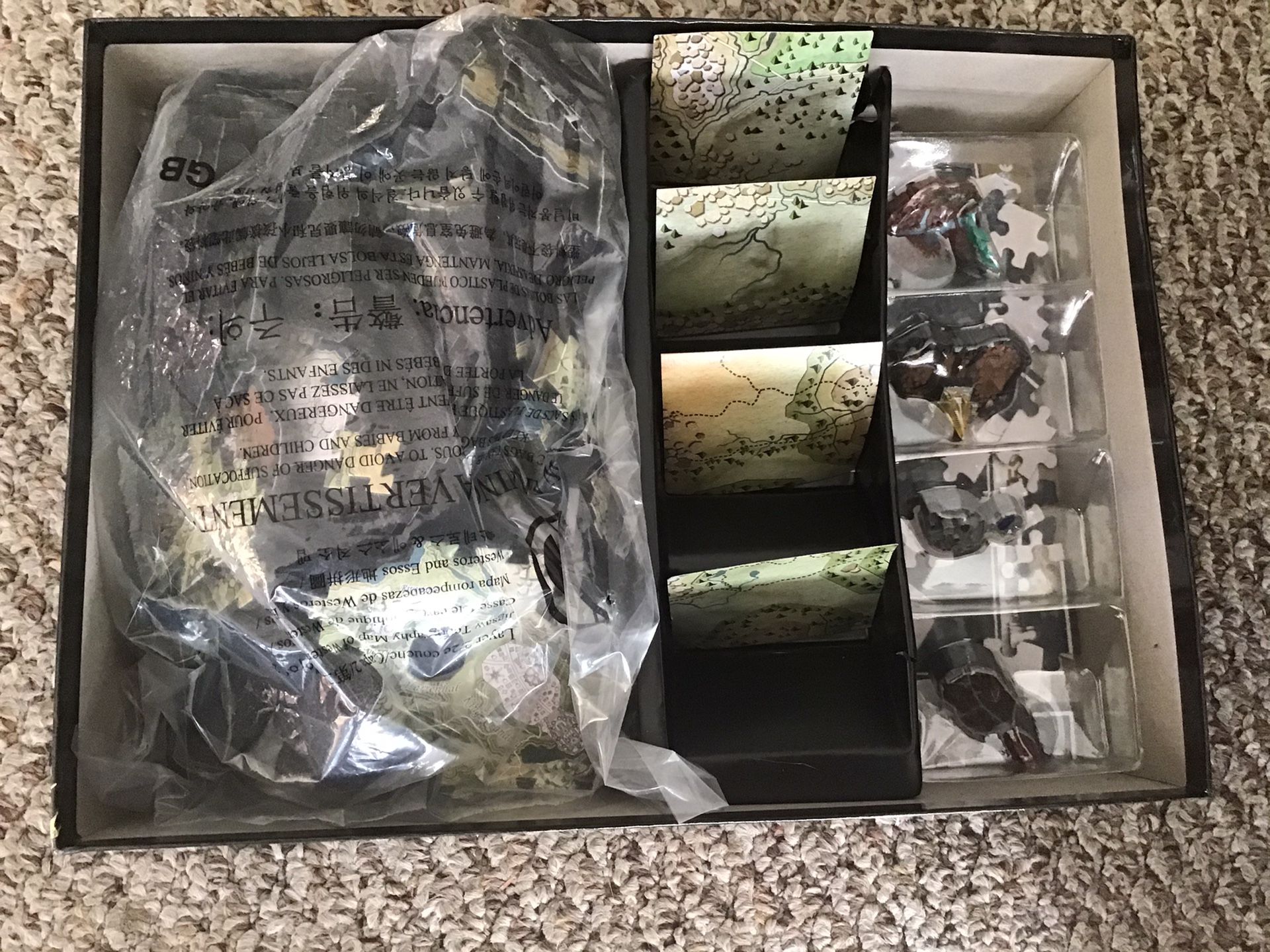 891 piece game of thrones 4D puzzle