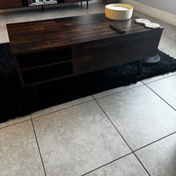 Table In Front Of Coach 