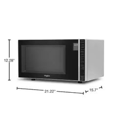 Black & Silver Microwave Brand New Whirpool