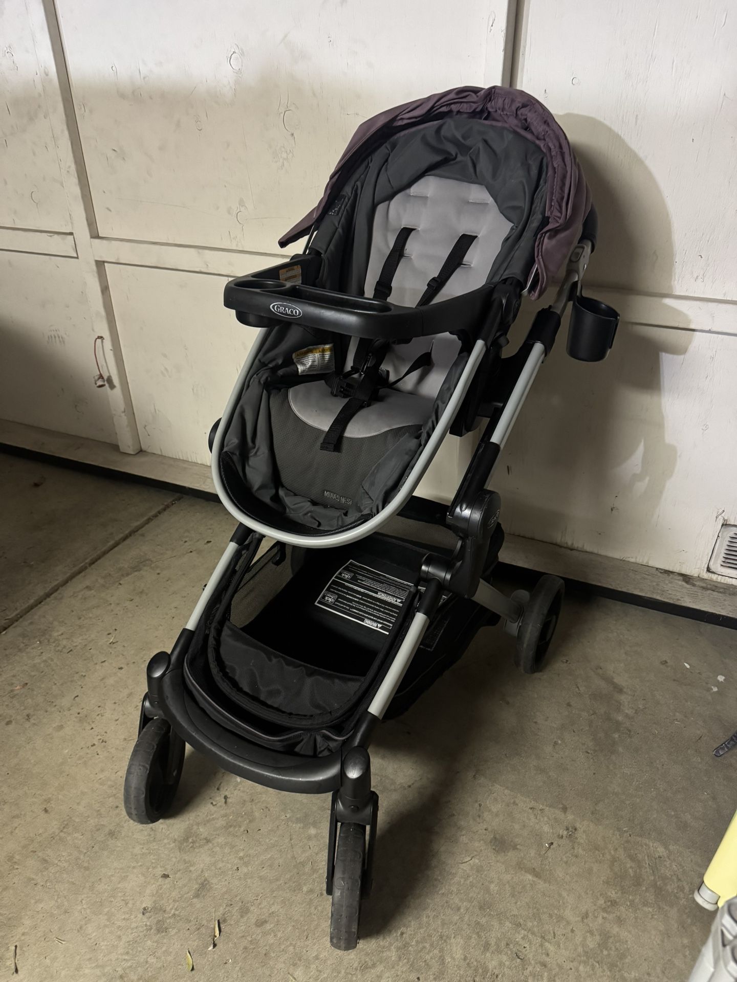 Graco Modes Nest Lightweight Stroller(infant Bassinet To Toddler Stroller Convertible)