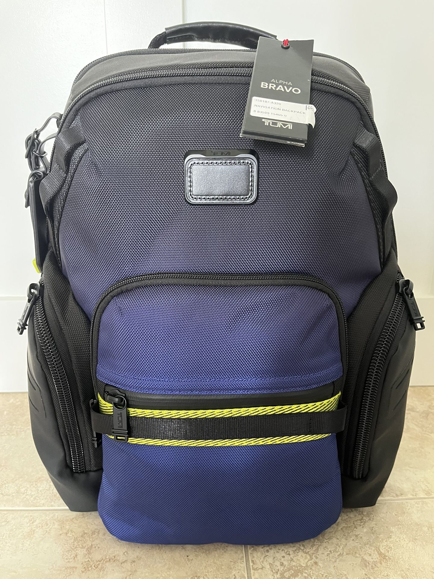 TUMI Alpha Bravo Navigation Backpack NEW