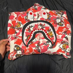 BAPE HOODIE HELLO KITTY