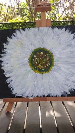 "Sweet Daisy's " Acrylic on Canvas 11" X 14" - Original