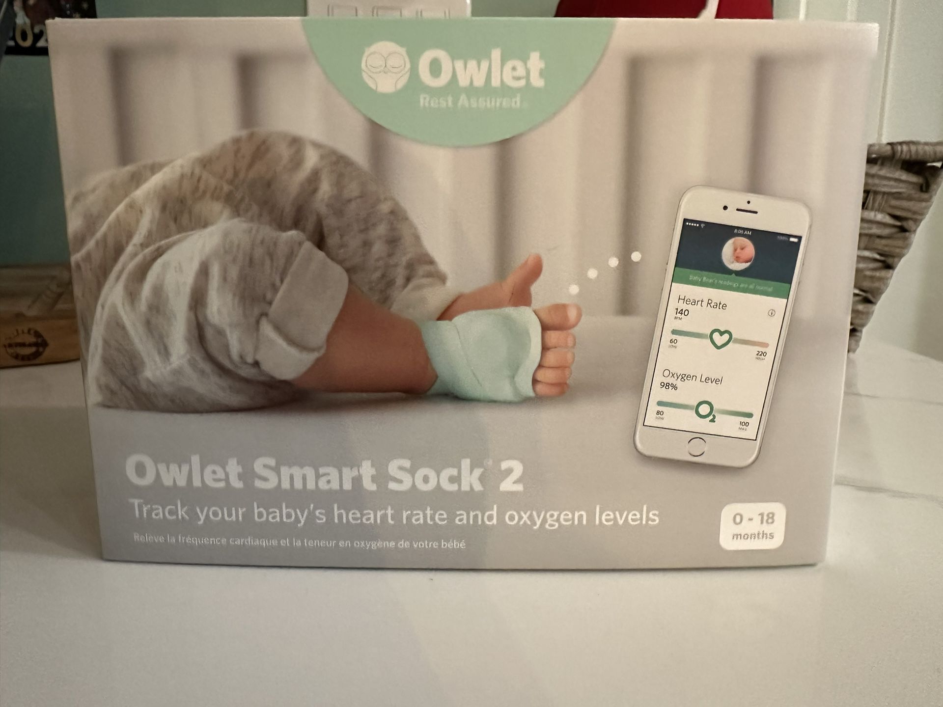 Owlet Smart sock