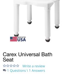 Bath And Shower Seat