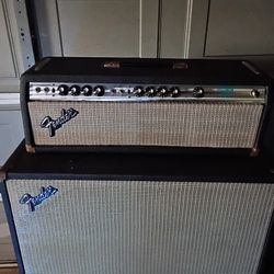 FENDER VINTAGE BASSMAN 135 FULL STACK WITH UPGRADED SPEAKERS