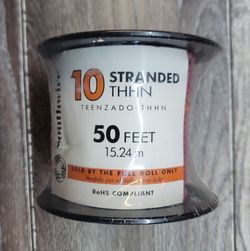 Southwire 10 AWG Stranded THHN Wire 50 Feet