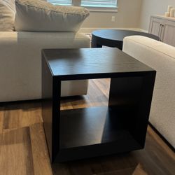 Black Modern Side Table