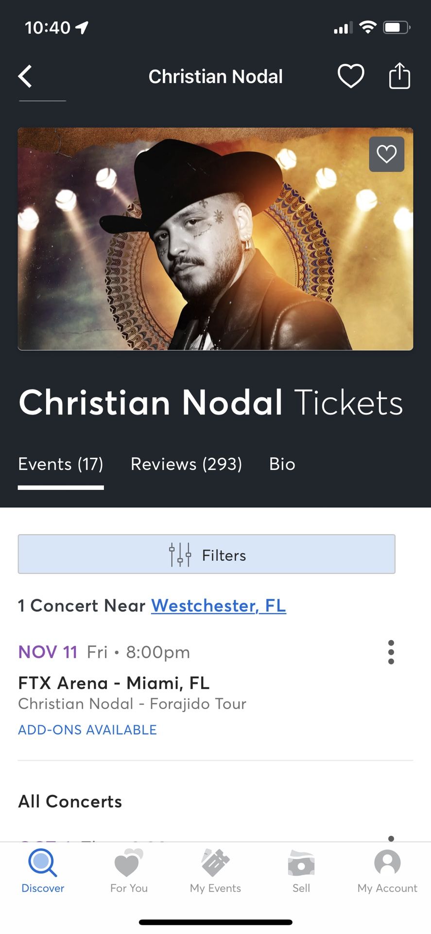 Christian Nodal - Forajido  $70 each