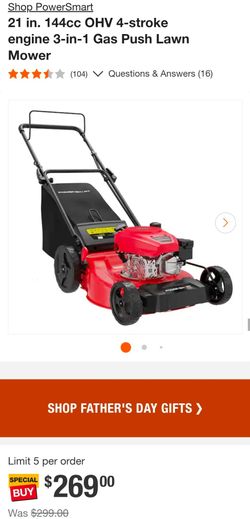 21" Gas Push Mower