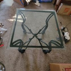 Wrought Iron Table  (Real Wrought Iron)