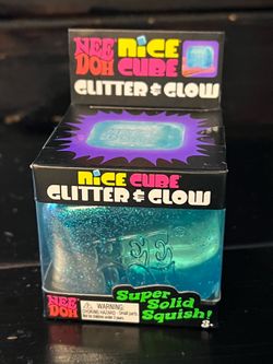 Needoh nice cube glitter glow