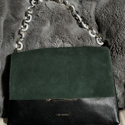 Ted Baker Leather And Suede Large Handbag