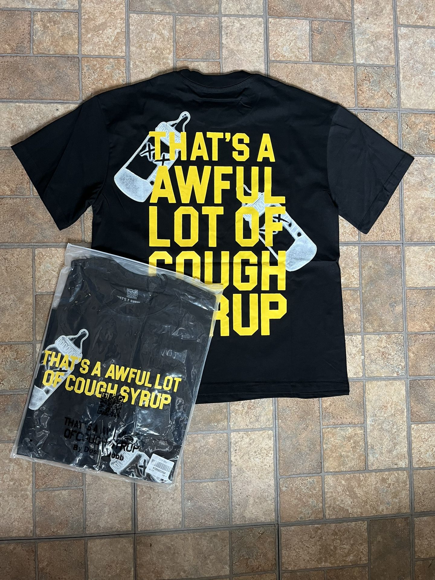 Cough Syrup Black Tee