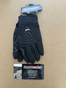 Tourmaster Airflow Motorcycle Gloves - Large