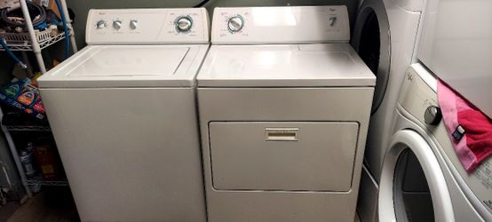 WHIRLPOOL WASHER AND DRYER